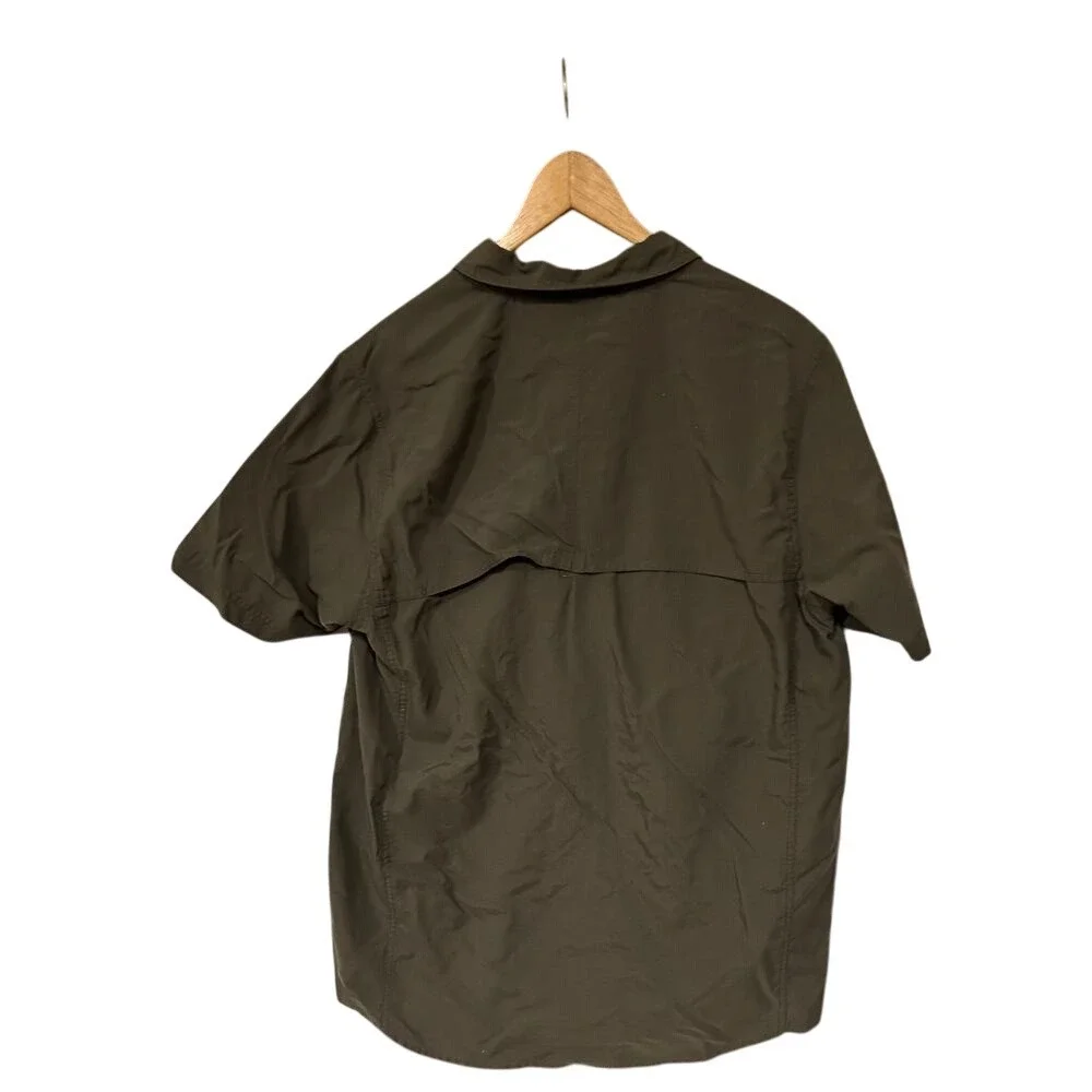 The North Face Outdoor Life Streetwear Olive Hiking shirt outdoorsy‎ Gorpcore L